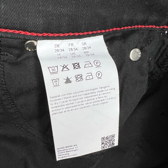 Hugo Boss Woman’s Black Stretch Skinny Jeans size 28/34 - Picture 13 of 14